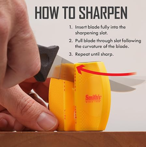 Smith's Portable Two-Step Knife Sharpener