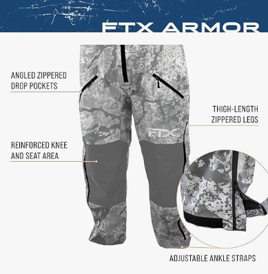 Frogg Toggs Men's FTX Armor Premium Waterproof Bib