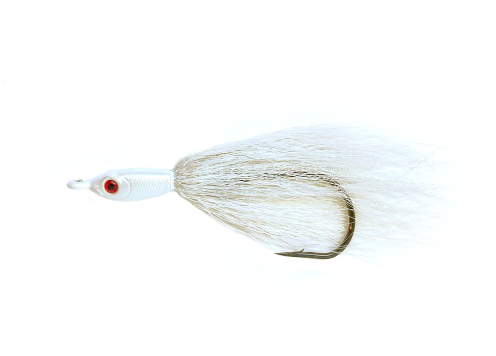 Jigging World Fluke Candy Teasers V2 with Bucktail (2pk, Assorted Colors)