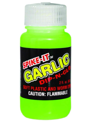 Spike-It Dip-N-Glo Soft Plastic Lure Dye Garlic Scent