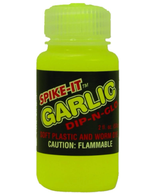 Spike-It Dip-N-Glo Soft Plastic Lure Dye Garlic Scent