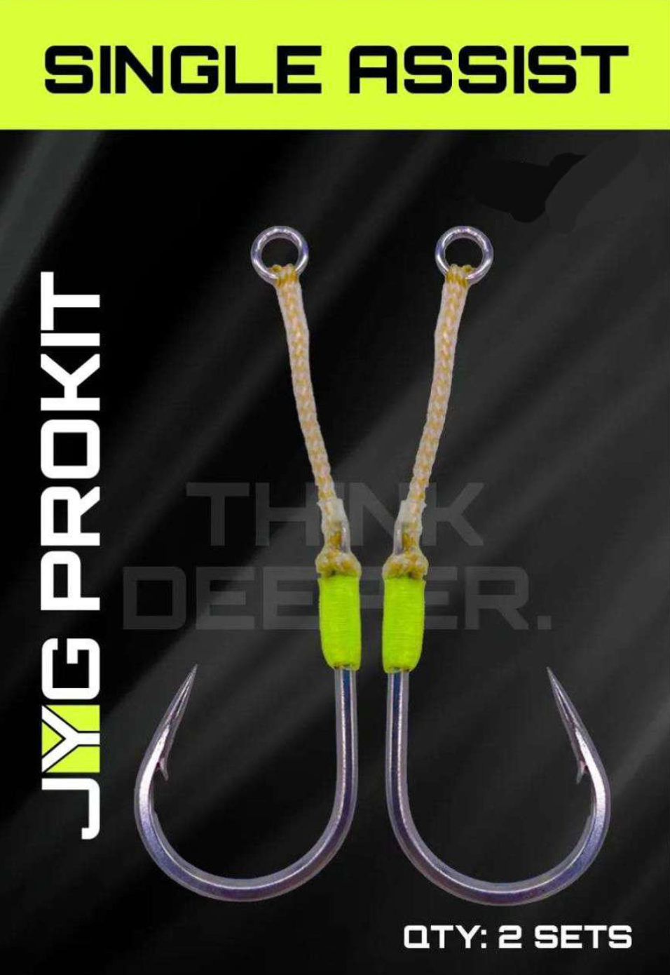 JYG Pro Fishing Prokit Single Assist Hook