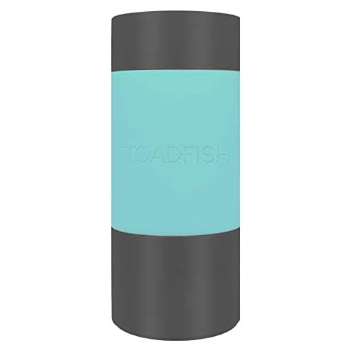 Toadfish Non-Tipping SLIM CAN Cooler for 12oz Cans, Teal