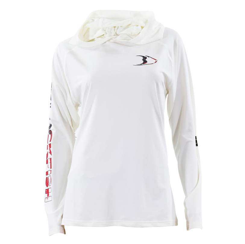 Blackfish CoolCharge UPF Switft Sun Hoodie - USA White Size XL