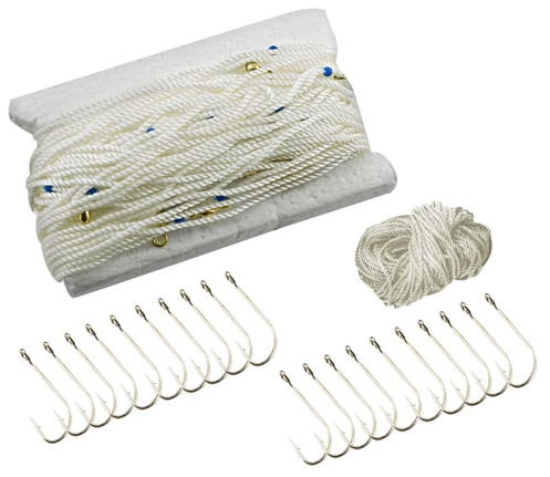 Mudville Catmaster Floating Trotline 100ft White