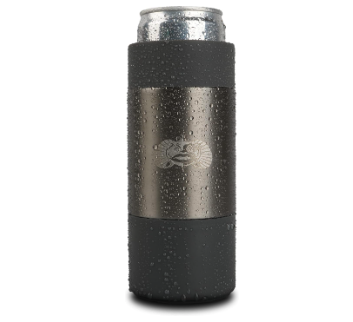 Toadfish Non-Tipping SLIM CAN Cooler for 12oz Cans, 2-Pack, Graphite