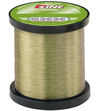 P-Line CXX X-Tra Strong Mono Service Spool 12lb 3000yd Moss