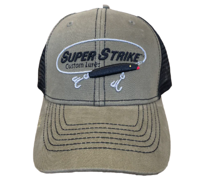 Super Strike Trucker Hat Olive/Black-mesh