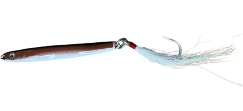 Run Off Lures Swimming Sand Eel (1 1/2oz-3oz, Olive/White)