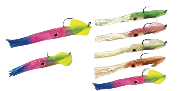 Tsunami Weighted Holographic Swim Bait Squid