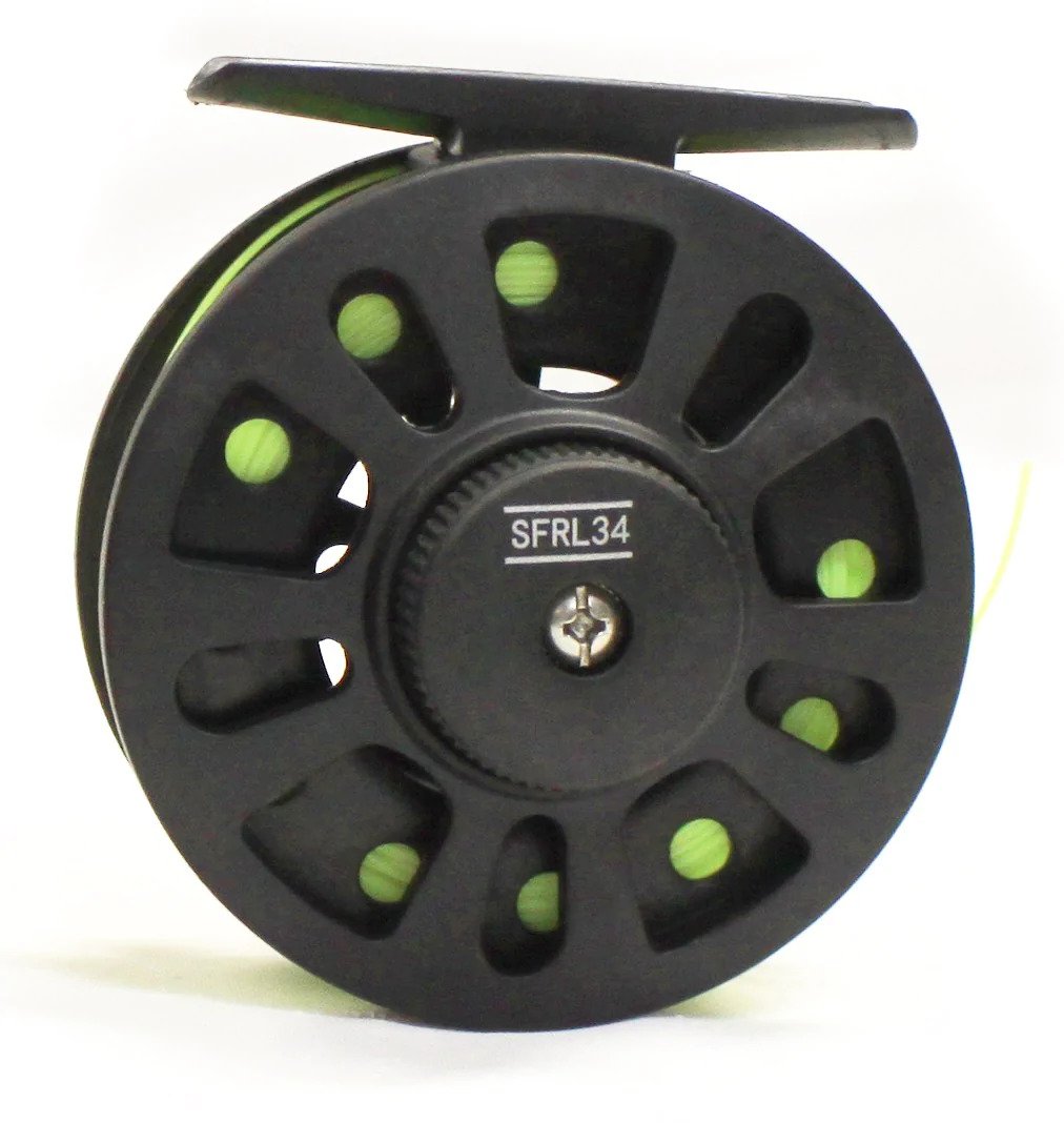 Okuma Super Large V Diecast Aluminum Fly Fishing Reel SLV