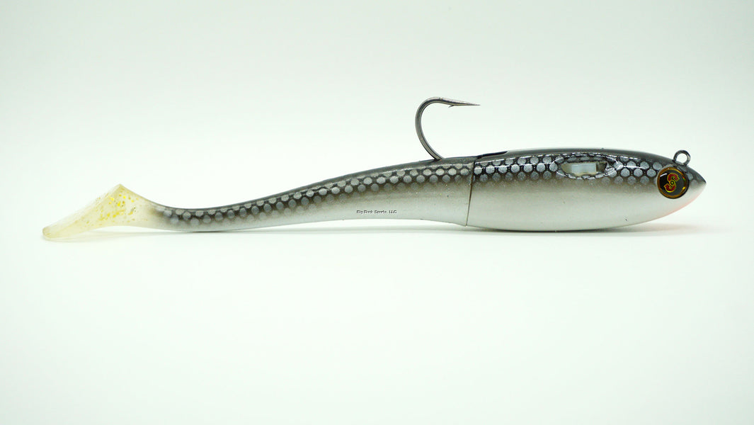 Spooltek Stretch SK 9" Swimbait, Silver Digger