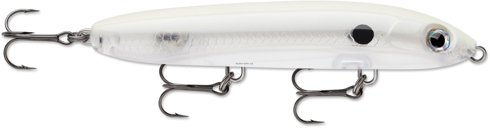 Rapala Skitter V 13 Topwater Floating, 5-1/4", 1oz, Ghost Bone