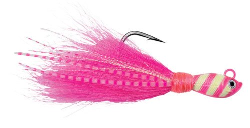 Spro Power Bucktail Zebra Crazy Pink 11/2oz