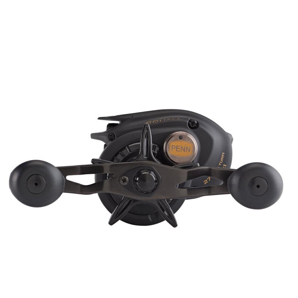 Penn Squall Low Profile Baitcasting Fishing Reels, Metal Frame