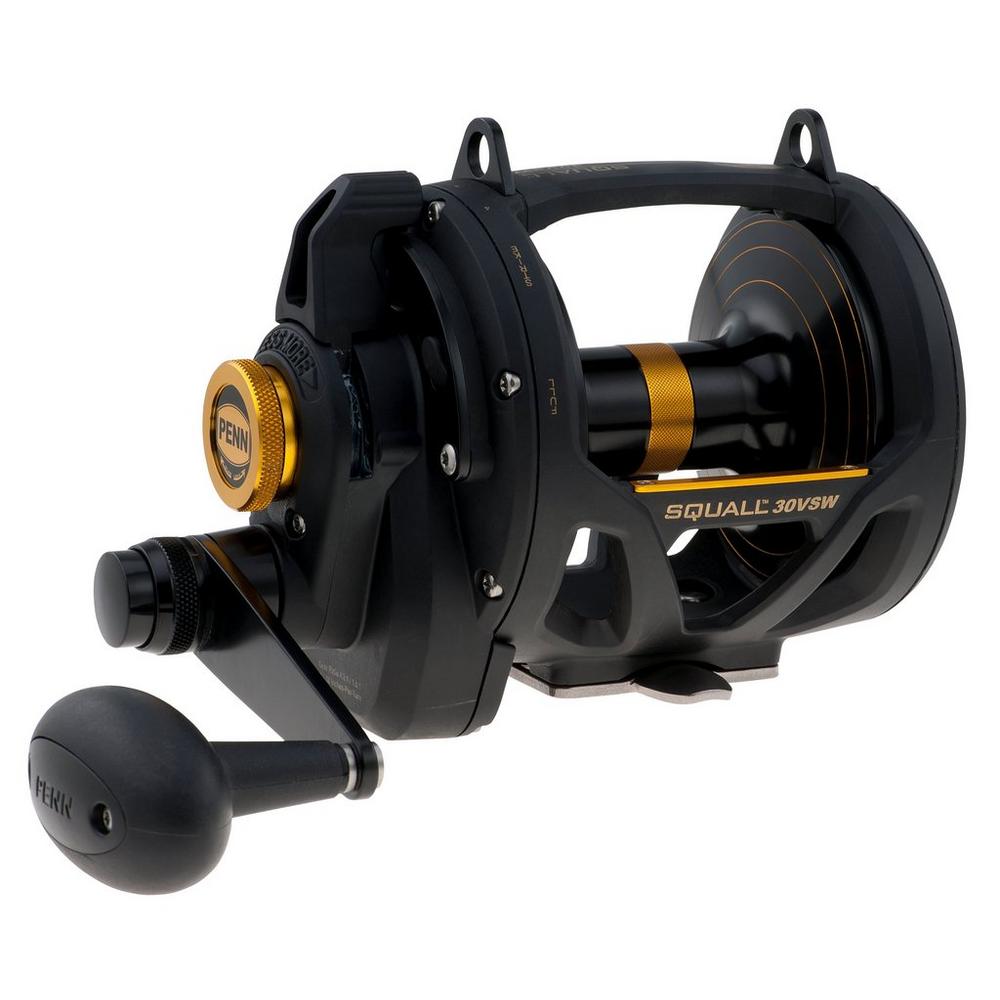 Penn Squall Lever Drag 2-Speed Conventional Fishing Reels