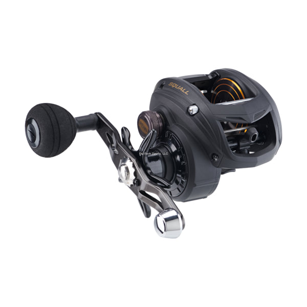 Penn Squall Low Profile Baitcasting Fishing Reels, Metal Frame