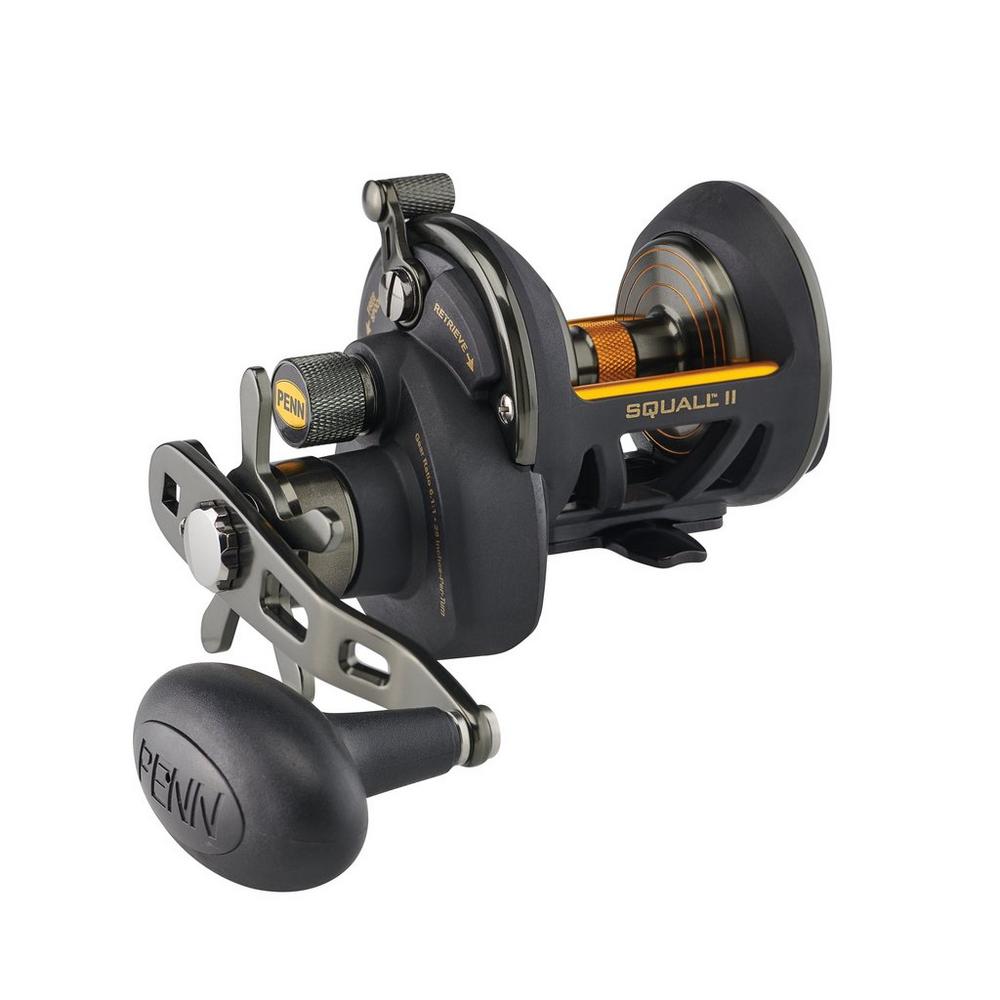 Penn Squall II Star Drag Conventional Fishing Reels, RH/LH, 6BB+1SSB, 6.1:1 GR