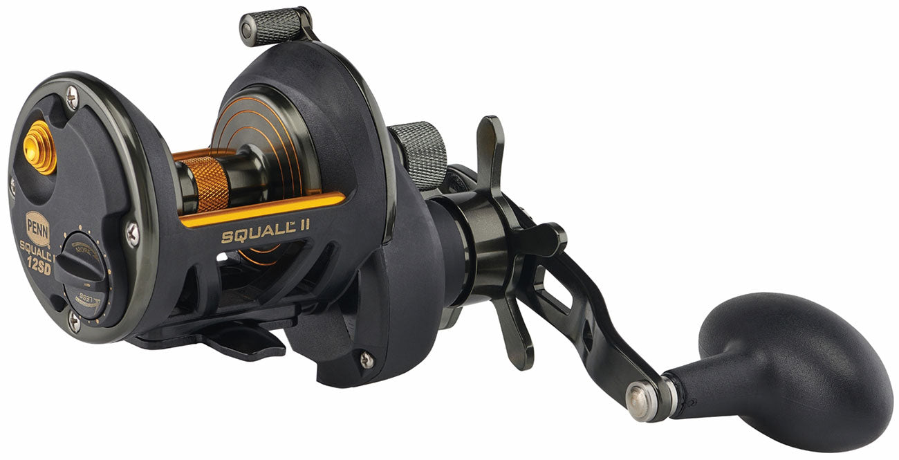 Penn Squall II Star Drag Conventional Fishing Reels, RH/LH, 6BB+1SSB, 6.1:1 GR