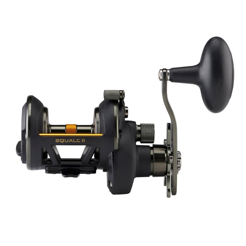 Penn Squall II Star Drag Conventional Fishing Reels, RH/LH, 6BB+1SSB, 6.1:1 GR