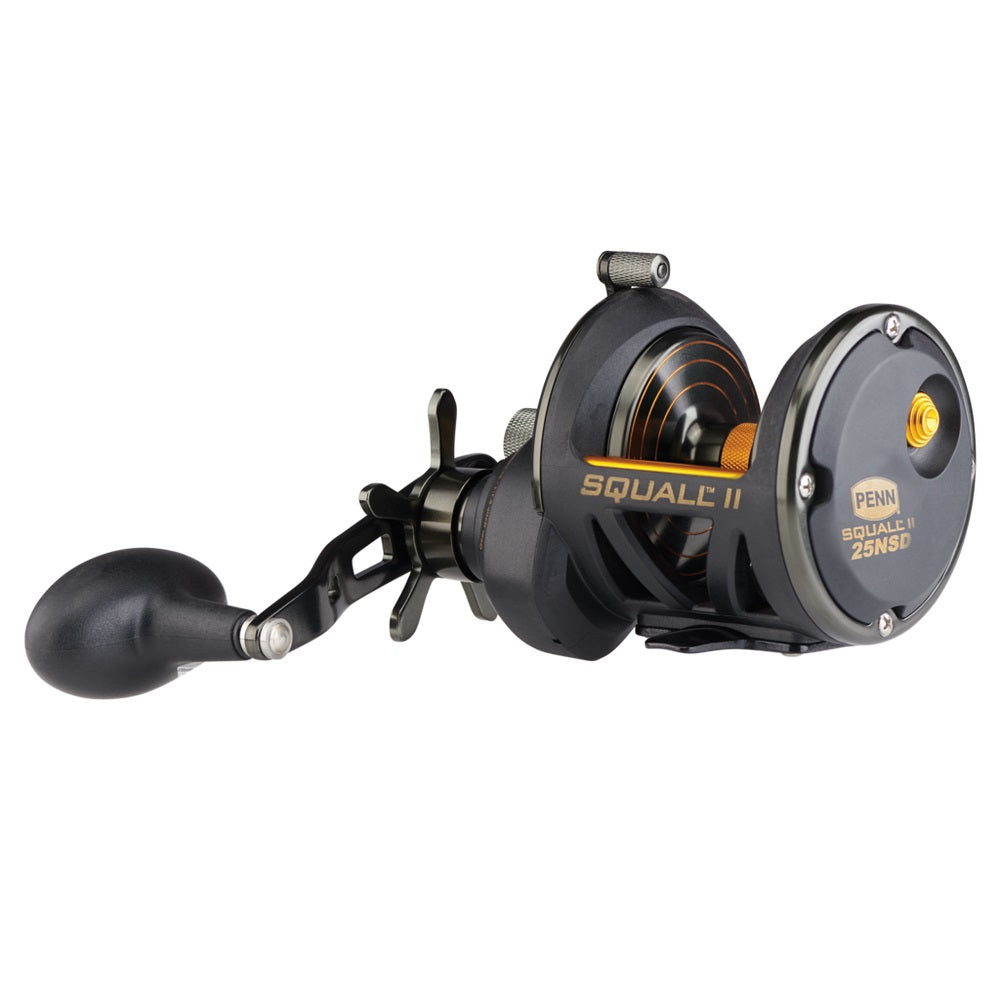 Penn Squall II Star Drag Conventional Fishing Reels, RH/LH, 6BB+1SSB, 6.1:1 GR