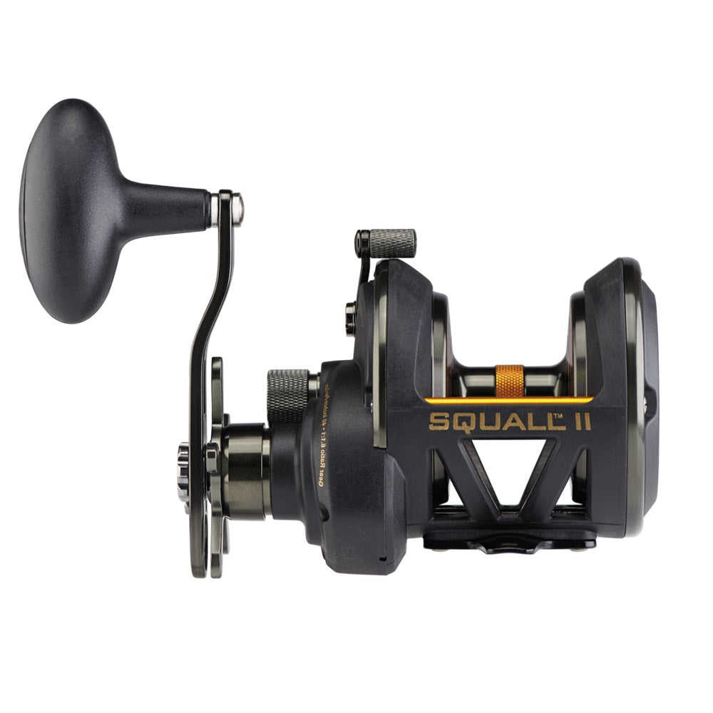 Penn Squall II Star Drag Conventional Fishing Reels, RH/LH, 6BB+1SSB, 6.1:1 GR