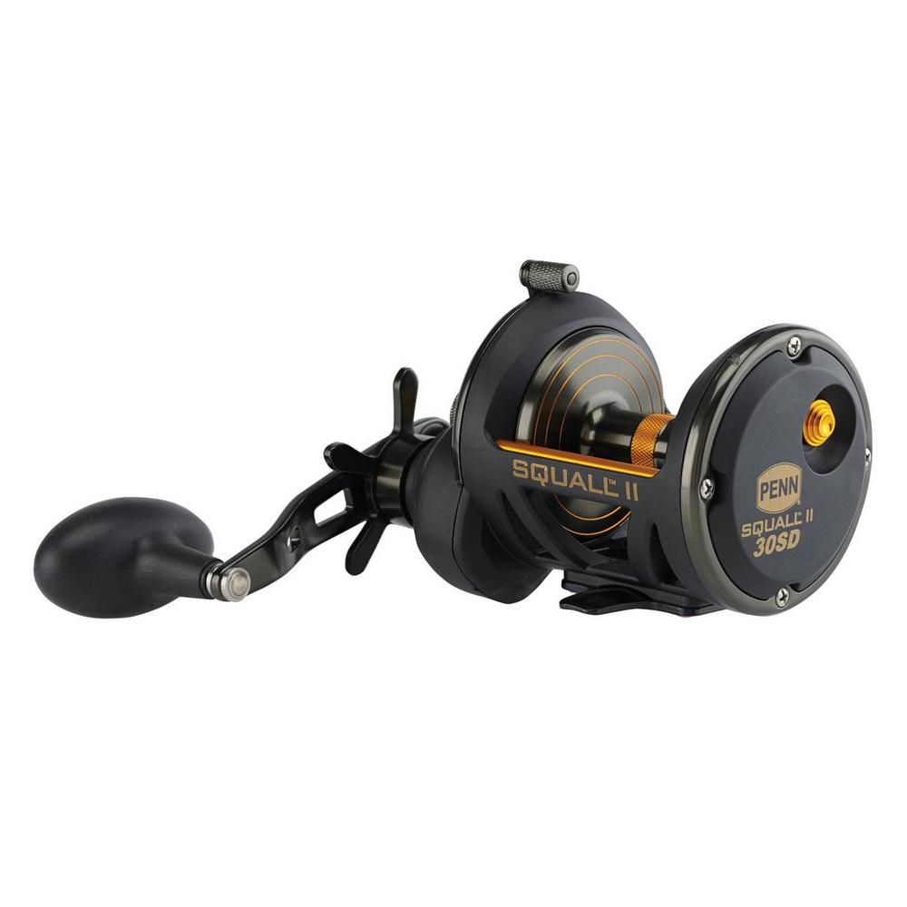 Penn Squall II Star Drag Conventional Fishing Reels, RH/LH, 6BB+1SSB, 6.1:1 GR