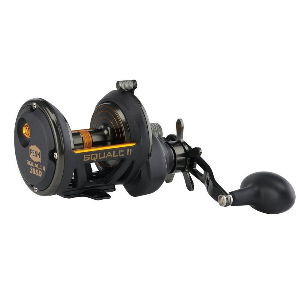 Penn Squall II Star Drag Conventional Fishing Reels, RH/LH, 6BB+1SSB, 6.1:1 GR