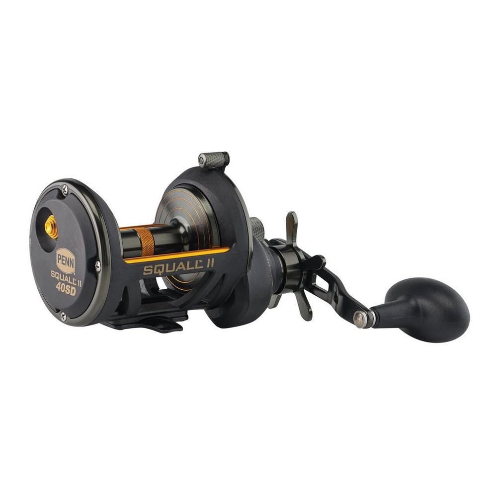 Penn Squall II Star Drag Conventional Fishing Reels, RH/LH, 6BB+1SSB, 6.1:1 GR