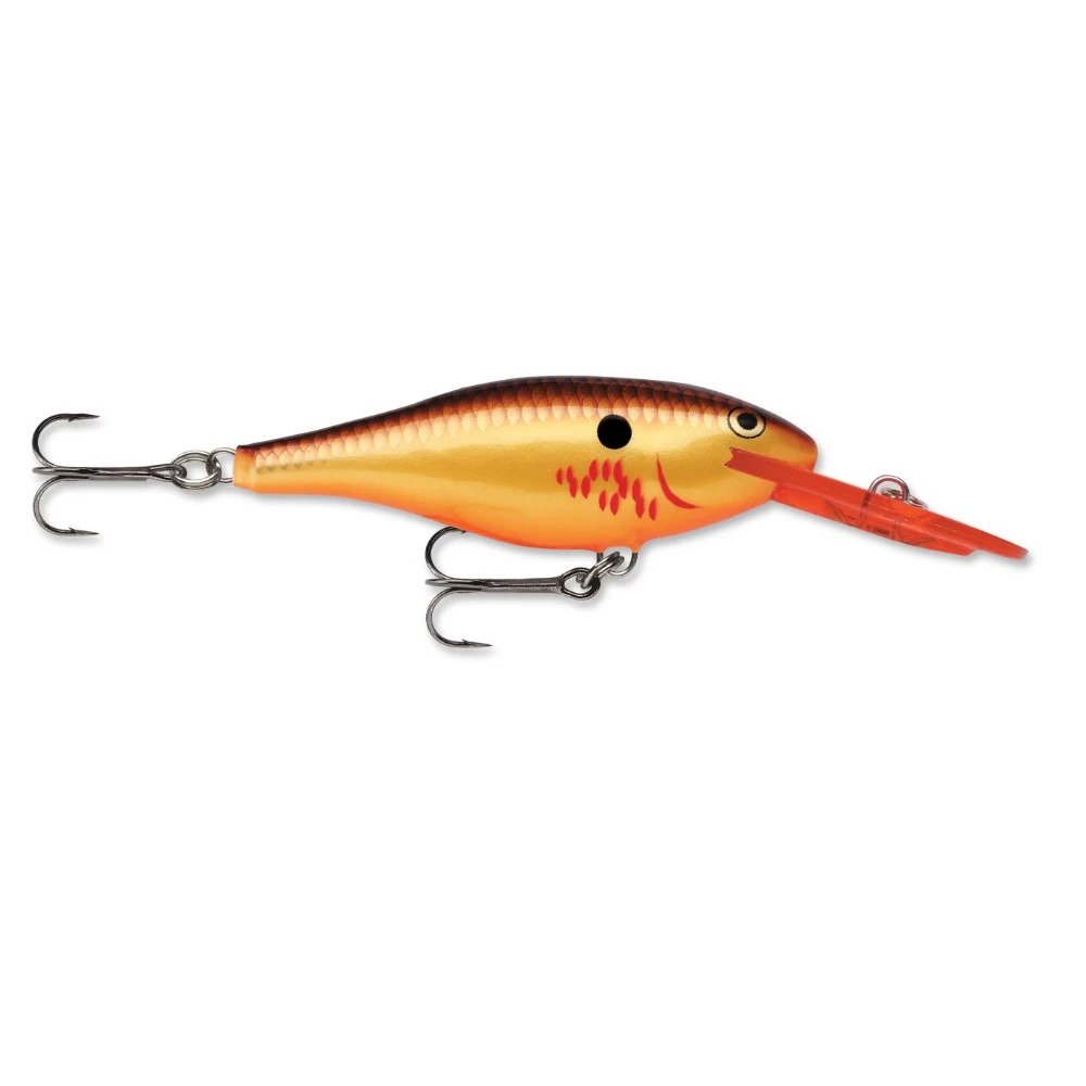 Rapala Shad Rap 08 Fishing Lure, 3 1/8", 3/8oz (Assorted Colors)