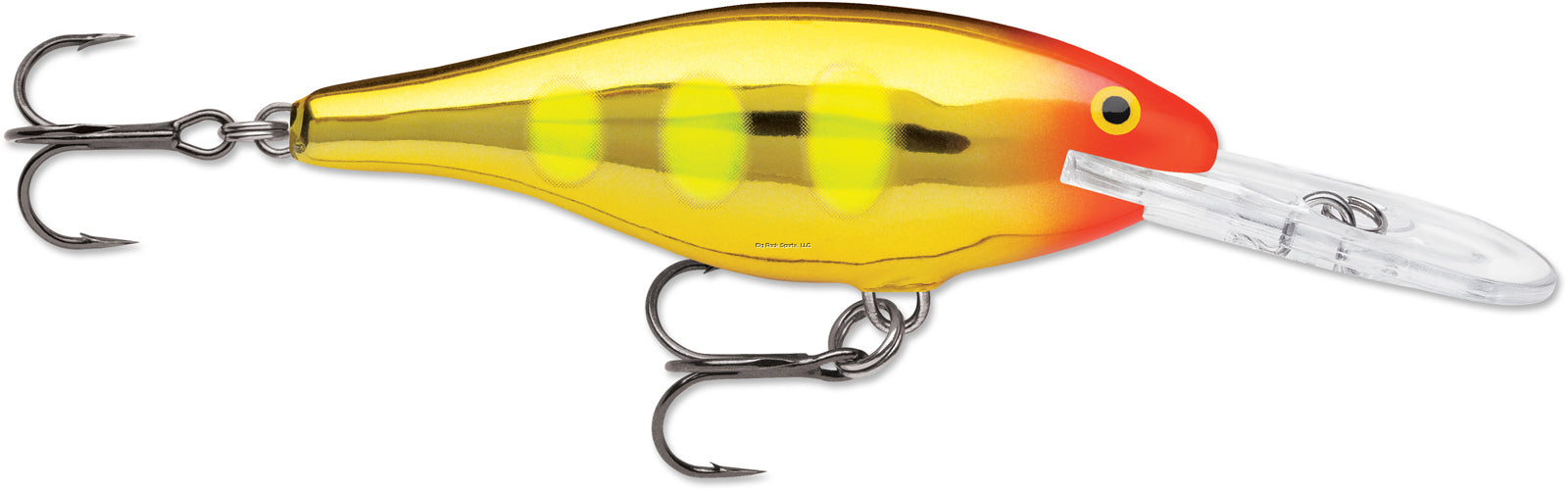 Rapala Shad Rap 08 Fishing Lure, 3 1/8", 3/8oz (Assorted Colors)