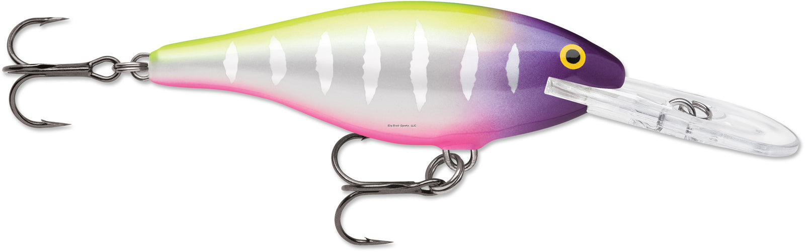 Rapala Shad Rap 08 Fishing Lure, 3 1/8", 3/8oz (Assorted Colors)