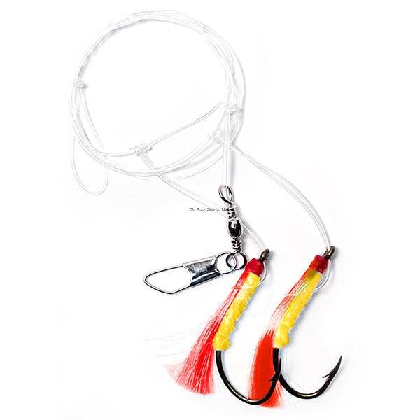 Sea Striker Shrimp Fly Rig, 7/0 Hook, 60lb Test, 2 Flys