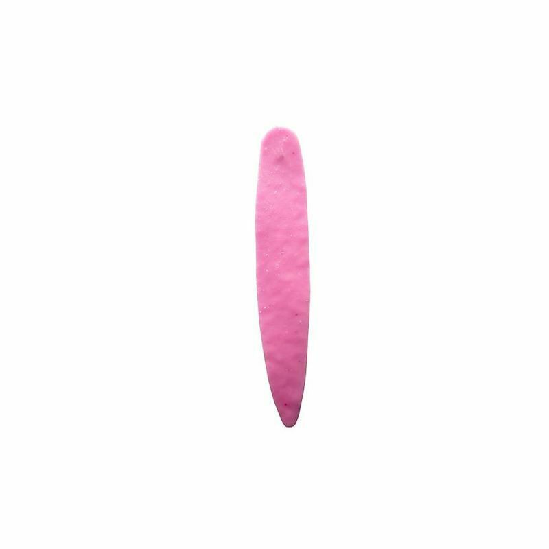 Otter Straight Short Tails 8/Jar, 4 1/8", 1.76 oz, Pink