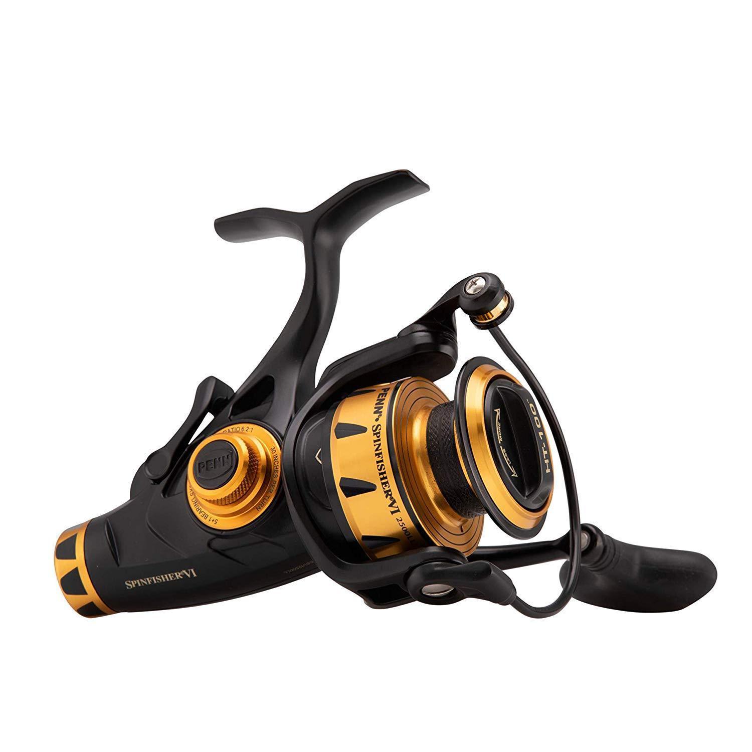 Penn Spinfisher VI Live Liner Spinning Fishing Reel, CNC Gears, HT100 Drag, IPX5