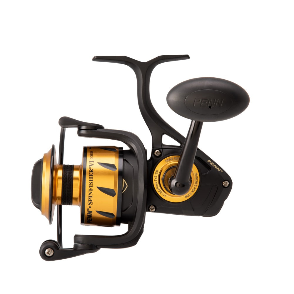 Penn Spinfisher VI Spinning Fishing Reels, CNC Gears, HT100 Drag, IPX5 Sealed Body