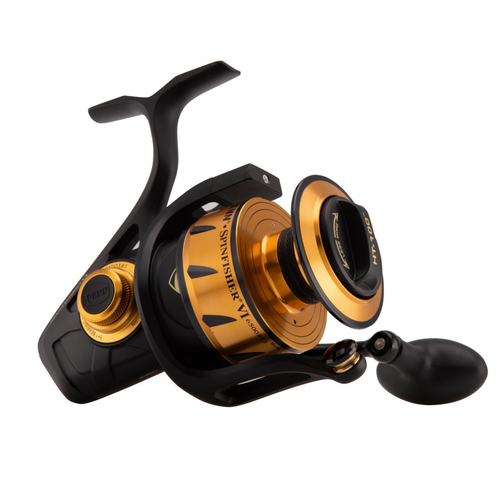 Penn Spinfisher VI Bailess  Spinning Fishing Reel, CNC Gears, HT100 Drag, IPX5