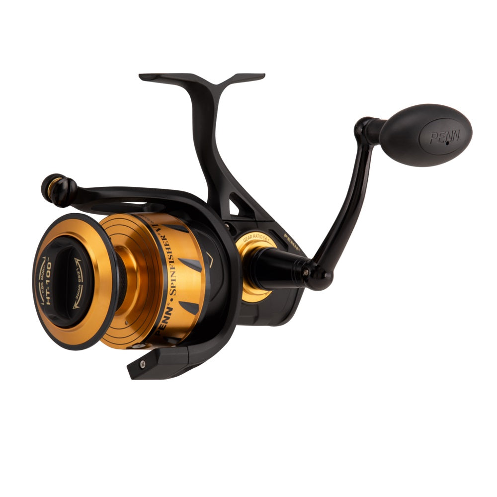 Penn Spinfisher VI Bailess  Spinning Fishing Reel, CNC Gears, HT100 Drag, IPX5