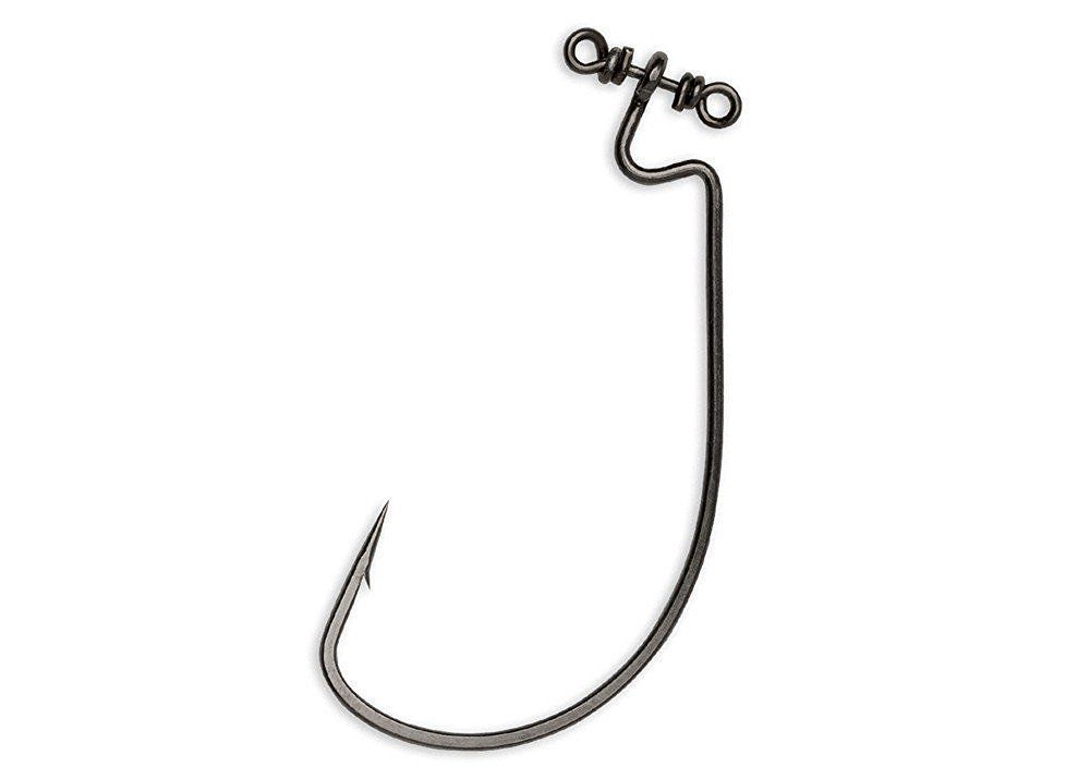 VMC Spin Shot  SSWG #3/0 BNPP Bass Wide Gap 4 per pack Black Nickel Hooks