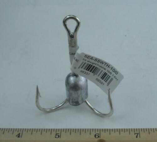 Sea Striker Weighted Treble Hook 1.5 oz. Mustad 3551DT