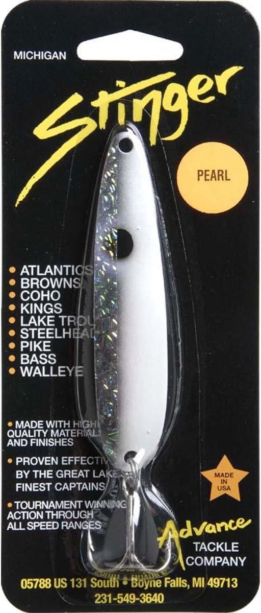 Advance Tackle Stinger, Dirty White Boy, 3 3/4"