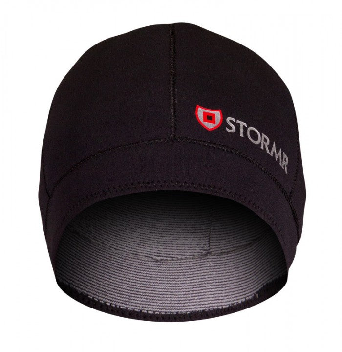 Stormr Typhoon Neoprene Watch Cap Beanie, Black