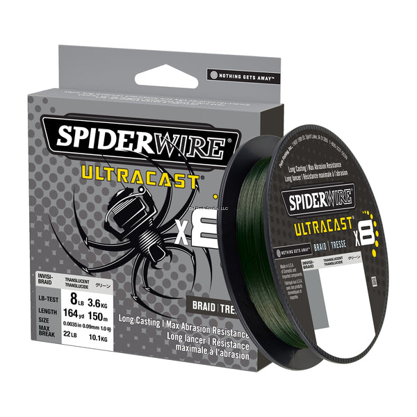 Spiderwire Ultracast Braid, Superline (Multiple Sizes/Lengths/Colors)