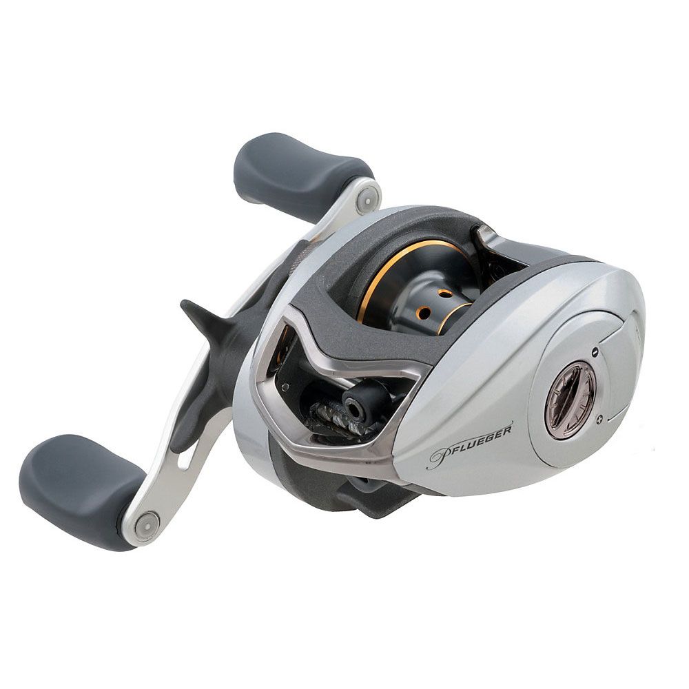 Pflueger SUP64LHLPX Supreme Low Profile Baitcast Reel, Left LH, 9BB