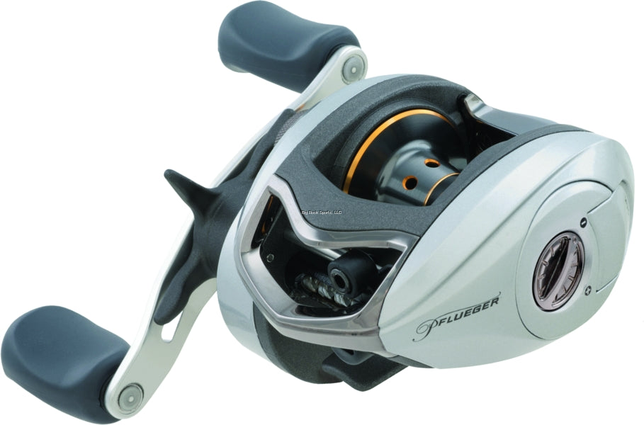 Pflueger SUP64LPX Supreme Low Profile Baitcast Reel, RH, 9BB, 6.4:1 Ratio