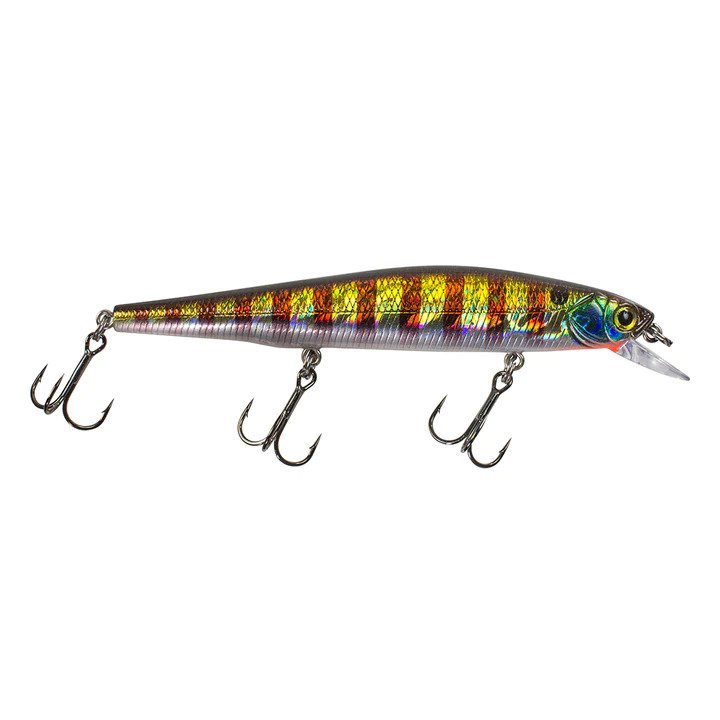 Lunkerhunt 4.3" Sushi Jerkbait 110S- Natural Series Sun Perch