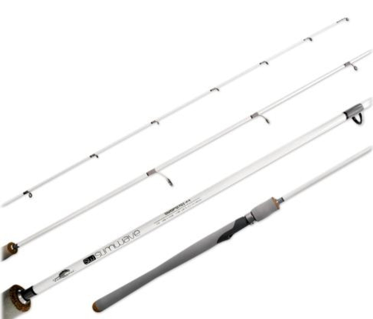 Tsunami Slim Wave White Jigging Spinning Rod