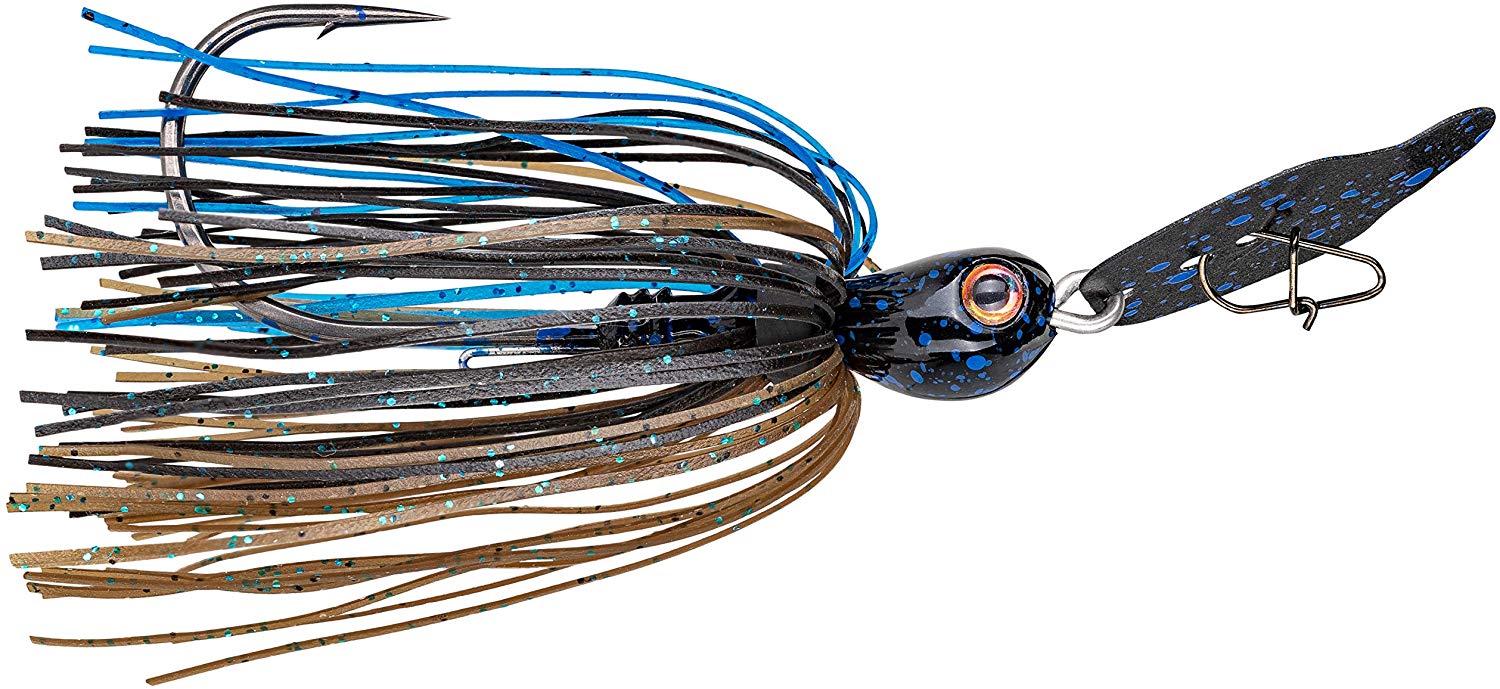 Strike King Thunder Cricket Vibrating Swim Jig for Bass