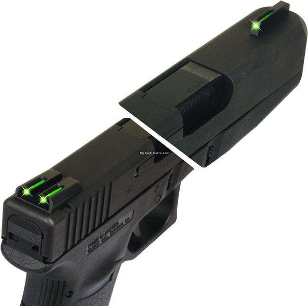 TRUGLO Tritium/Fiber-Optic Day/Night, Black