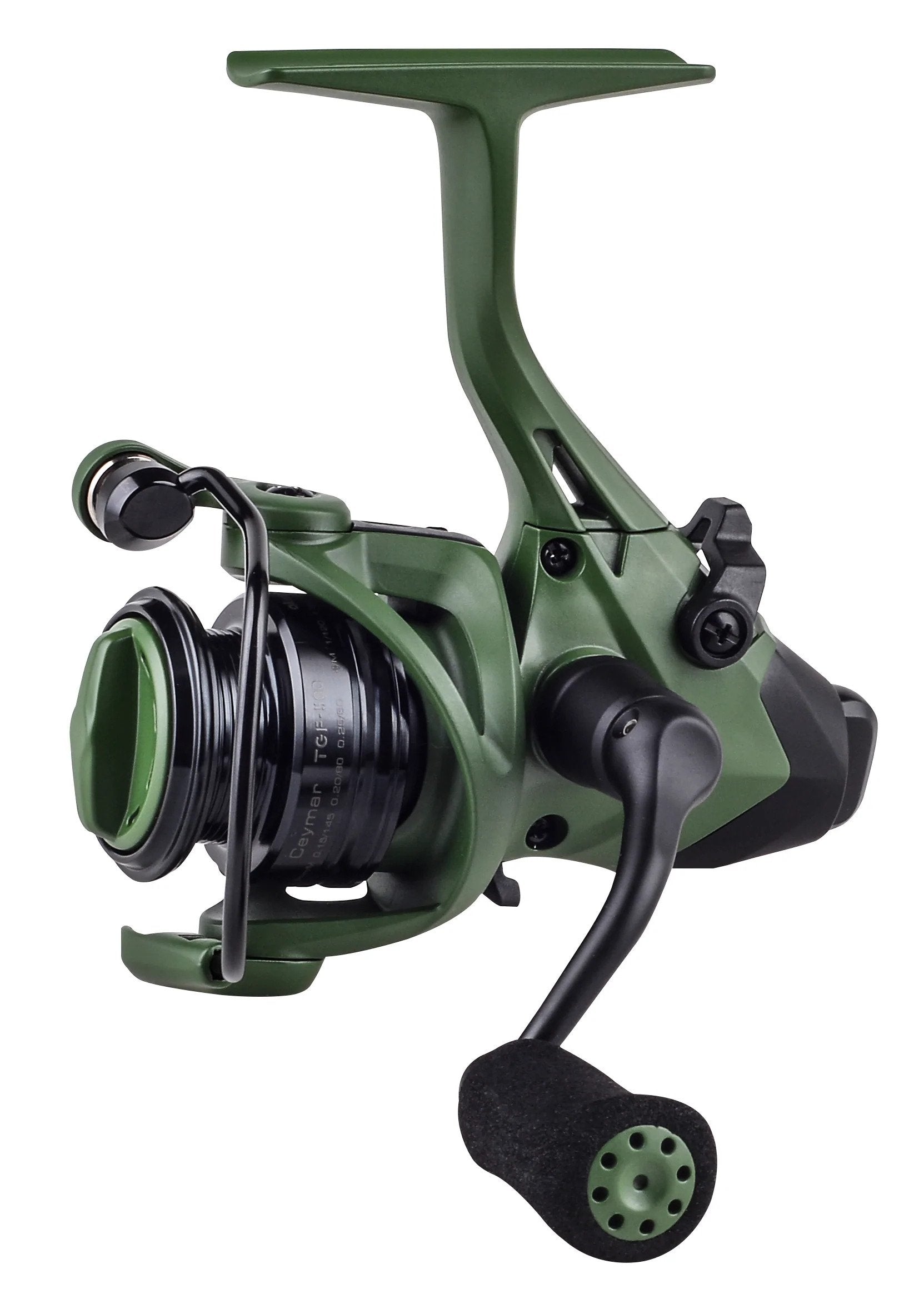 Okuma TGF-500 Ceymar Tactical Green 500 Baitfeeder Reel